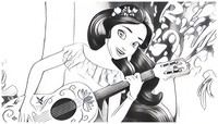 Coloring page Elena of Avalor