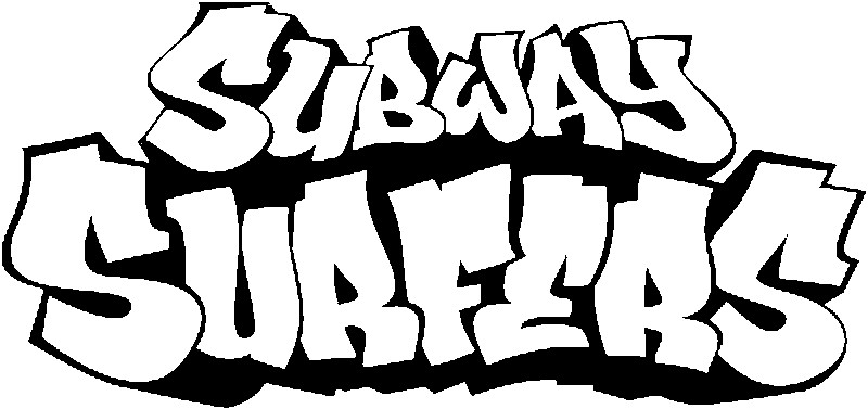 Dibujo para colorear Subway Surfers