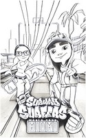 Coloring page Subway Surfers