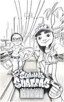 Jaro From Subway Surfers coloring page