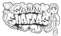 Coloriage Subway Surfers