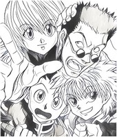 Hunter x Hunter Coloring - The Hunt Begins : PT by dooperco on