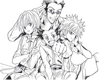 Hunter x Hunter Coloring Pages Printable for Free Download