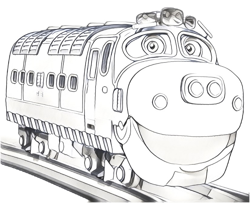 Dibujo para colorear Brewster