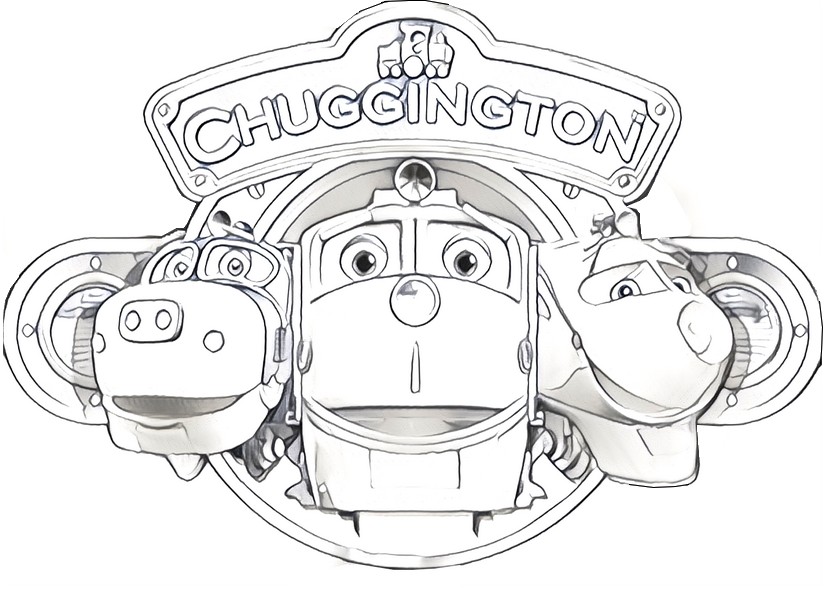 Kleurplaat Chuggington