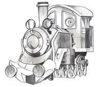 Illustrazione da colorare - Pete - Chuggington