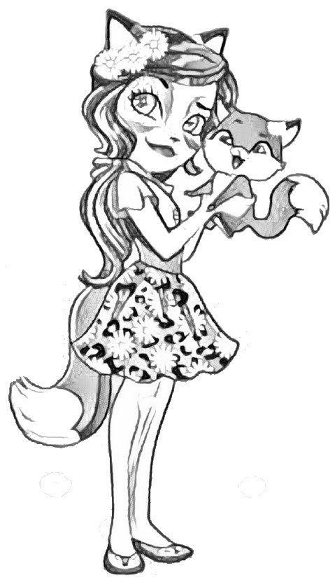 Coloriage à imprimer - Enchantimals
