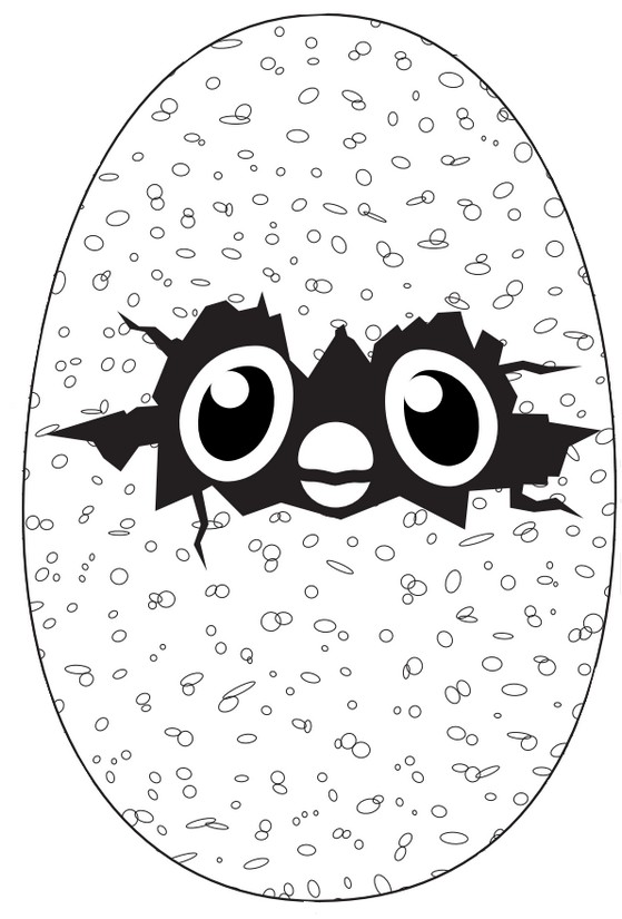 Disegno da colorare Hatchimals