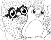 Malebøger Hatchimals