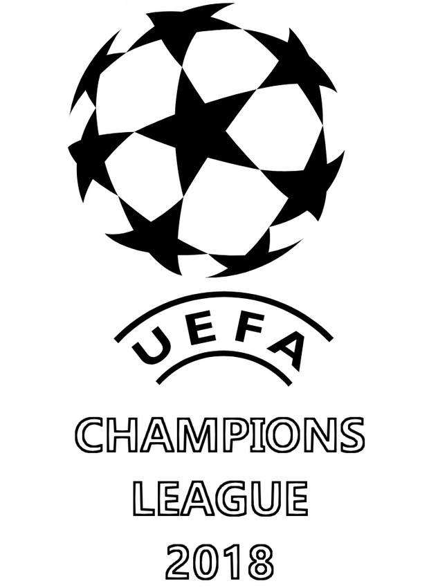Coloring page UEFA Champions League 2018