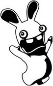 Coloring page Raving Rabbids