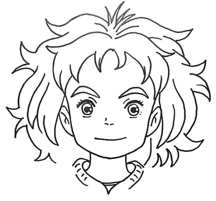 Desenho para colorir Mary and the Witch's Flower