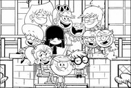 Coloring page The Loud House