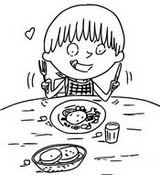 Coloriage Miam Miam