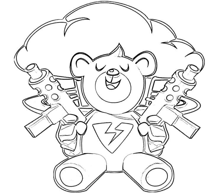 Coloring page Brite Bomber