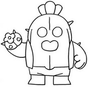Desenho Brawl Stars para colorir