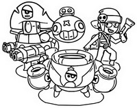 Coloring page Pirates