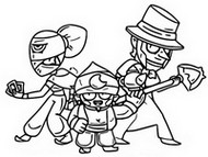 Coloring Pages Brawl Stars Morning Kids - brawlers de brawl stars para imprimir