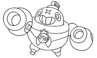 Coloring page Tick
