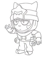 Coloring page Sandy
