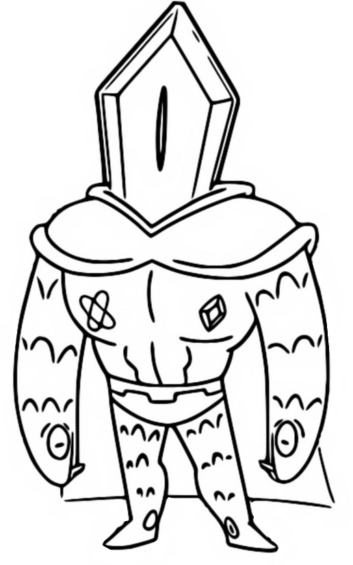 Coloring page Rhombulus