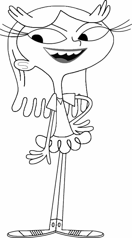 Coloring page Sophie Sanders