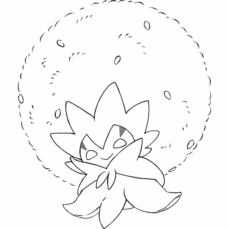 Coloring page Eldegoss