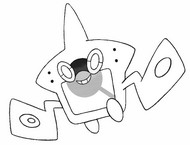 Coloriage Rotom Pokédex