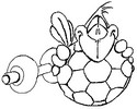 Coloriage - Ackaturbo - Diddl