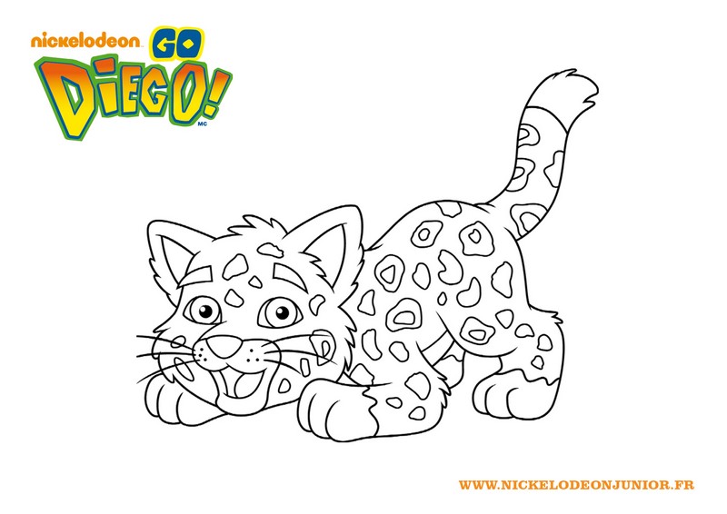 Coloriage Go Diego