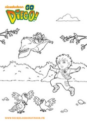 Coloriage Go Diego