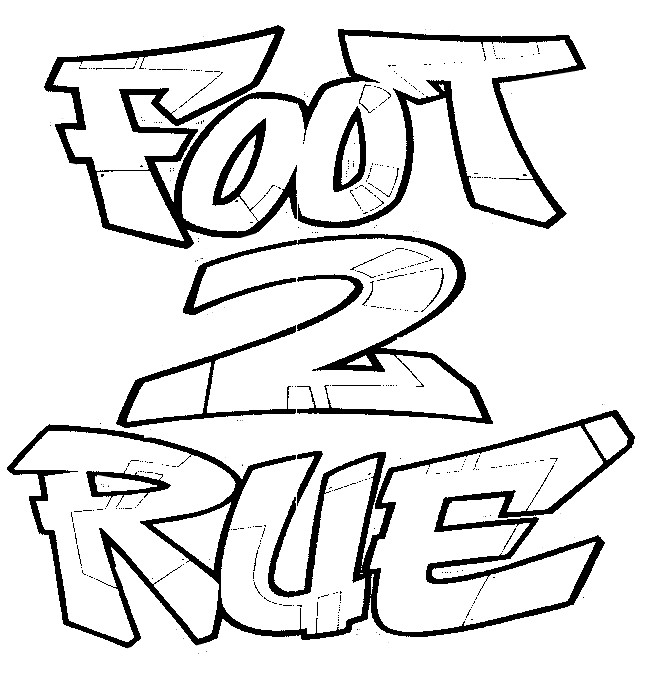 Coloriage Foot 2 Rue