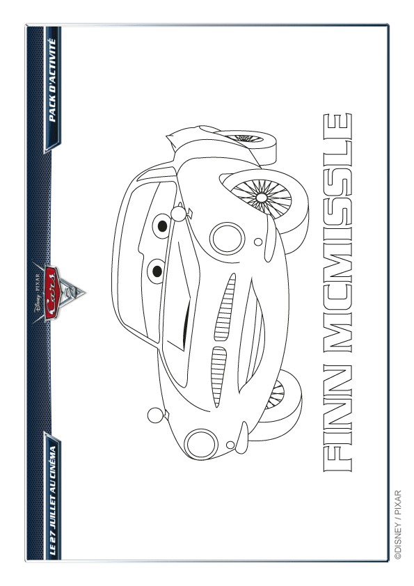 Coloriage Coloriage Finn McMissile