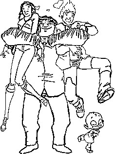 Coloring page Martin Mystere