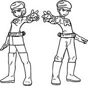 Malvorlagen Pokemon Trainers Ultrasonne und Ultramond