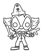 Coloring Pages Funko Pop Marvel Morning Kids