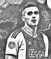 Coloring page Dusan Tadic 2019