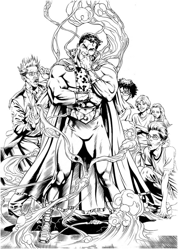 Coloring page Shazam