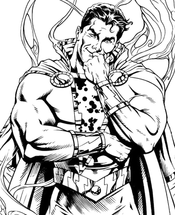 Coloring page Shazam