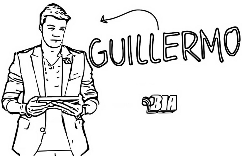 Desenho para colorir Guillermo