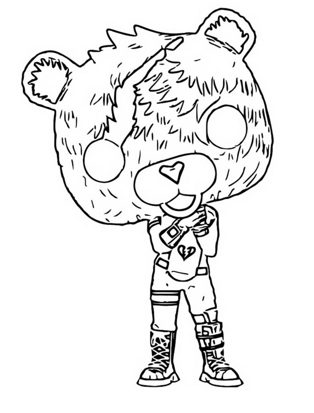 Desenho para colorir Cuddle Team Leader