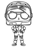 Dibujo para colorear Moonwalker