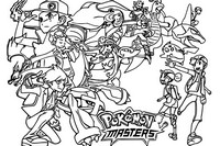 Coloriage Pokémon Masters