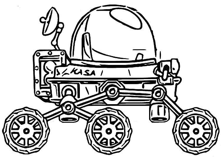 Coloring Page Hill Climb Racing Moonlander 9.