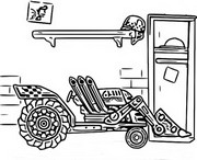 Coloriage Tracteur