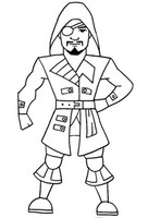 Coloring page Blackheart