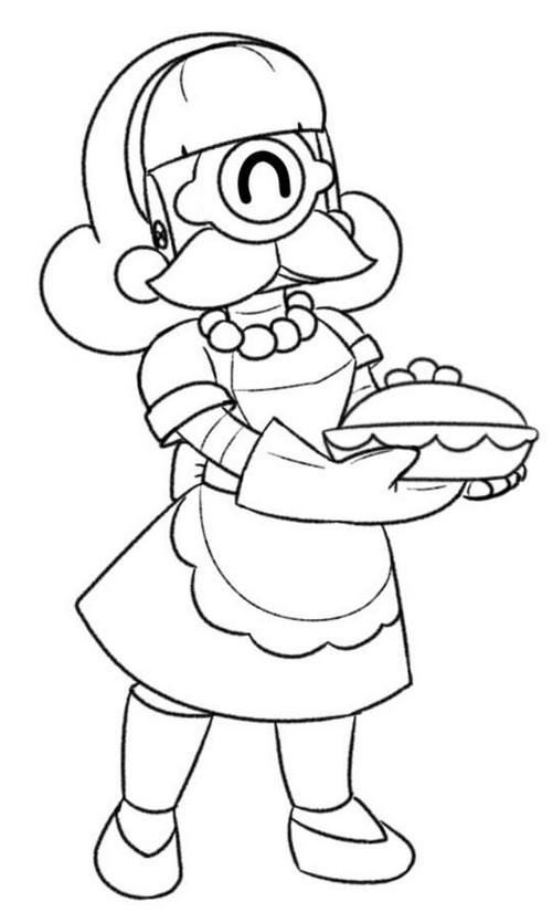 Dibujo para colorear Bake Sale Barley