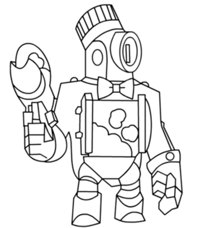 Coloring page Loaded Rico