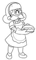 Coloring page Bake Sale Barley