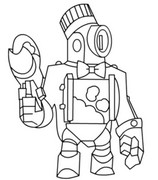Coloring page Loaded Rico